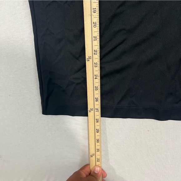 Nike Women Black Polo Tee Shirt Dri Fit Golf Size Medium - Picture 5 of 7